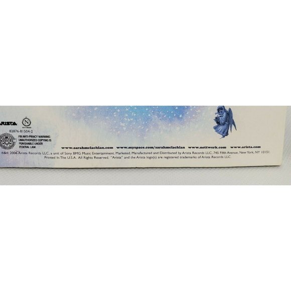 Sarah McLachlan Wintersong CD (2006) No Scratches Arista Records Christmas Rock - Picture 5 of 12